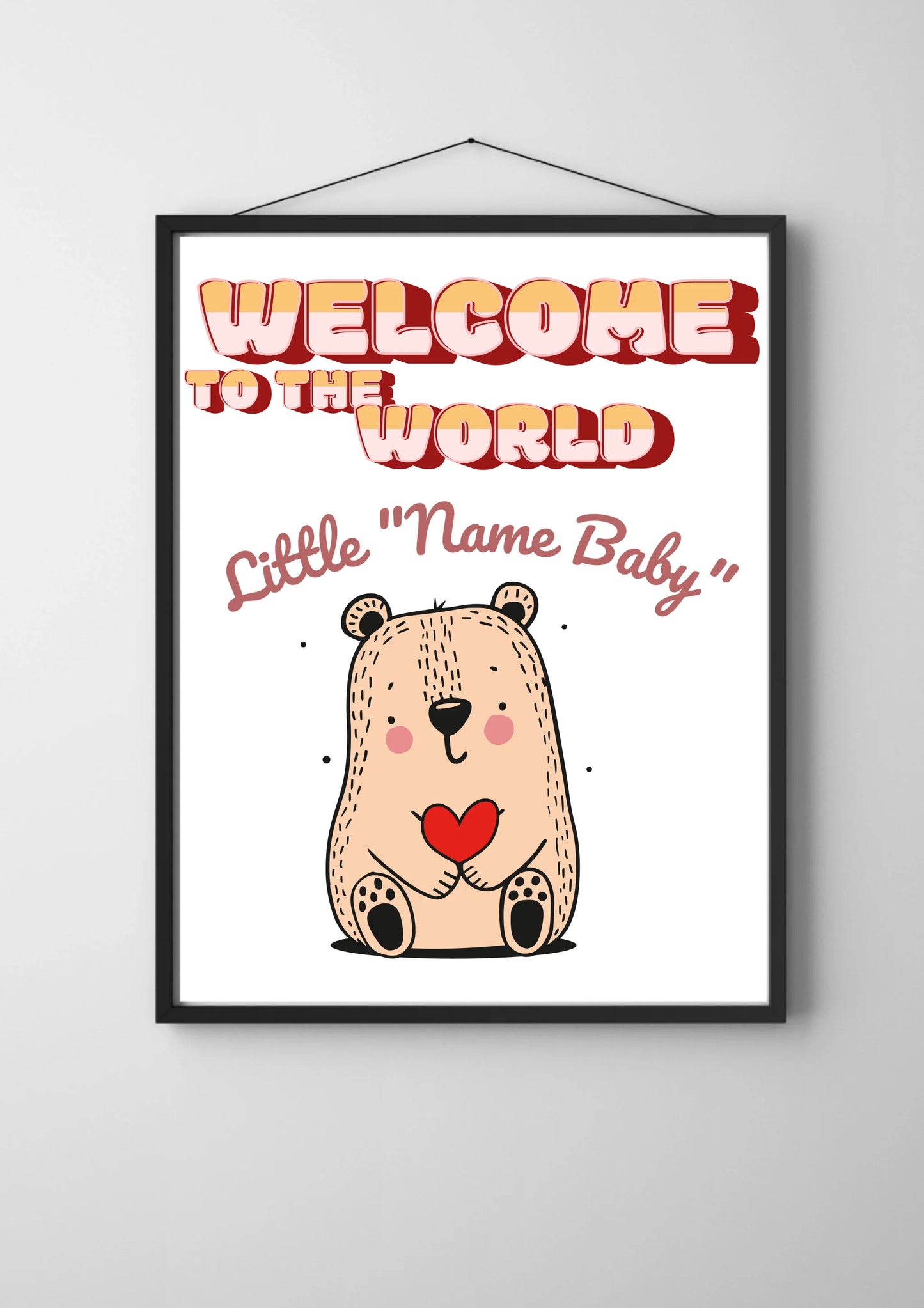 Welcome To The World Little ..._Mockup_black_Canvas