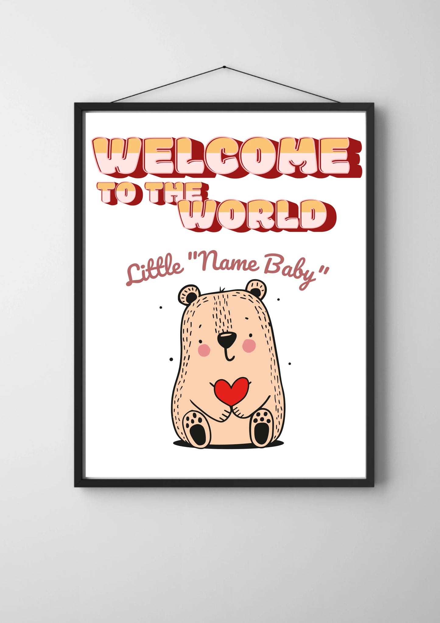 Welcome To The World Little ..._Mockup_black_Canvas