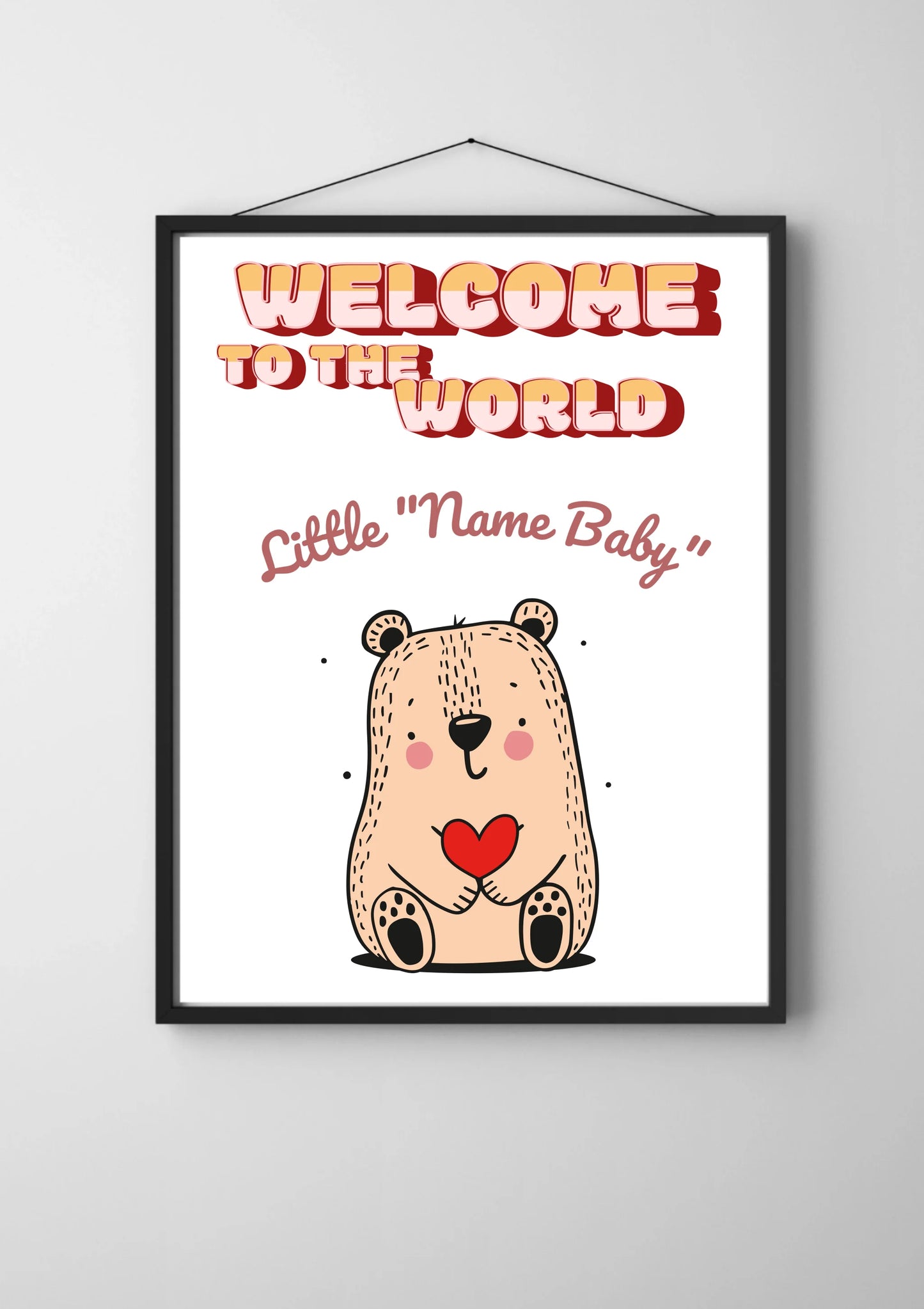Welcome To The World Little ..._Mockup_black_Canvas