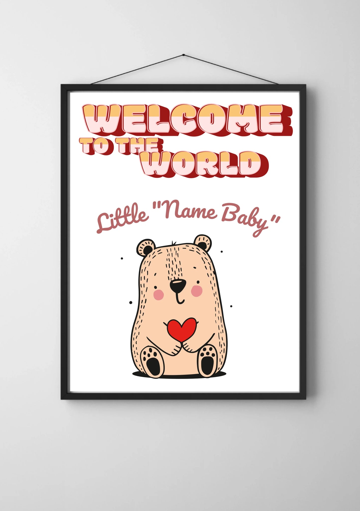 Welcome To The World Little ..._Mockup_black_Canvas