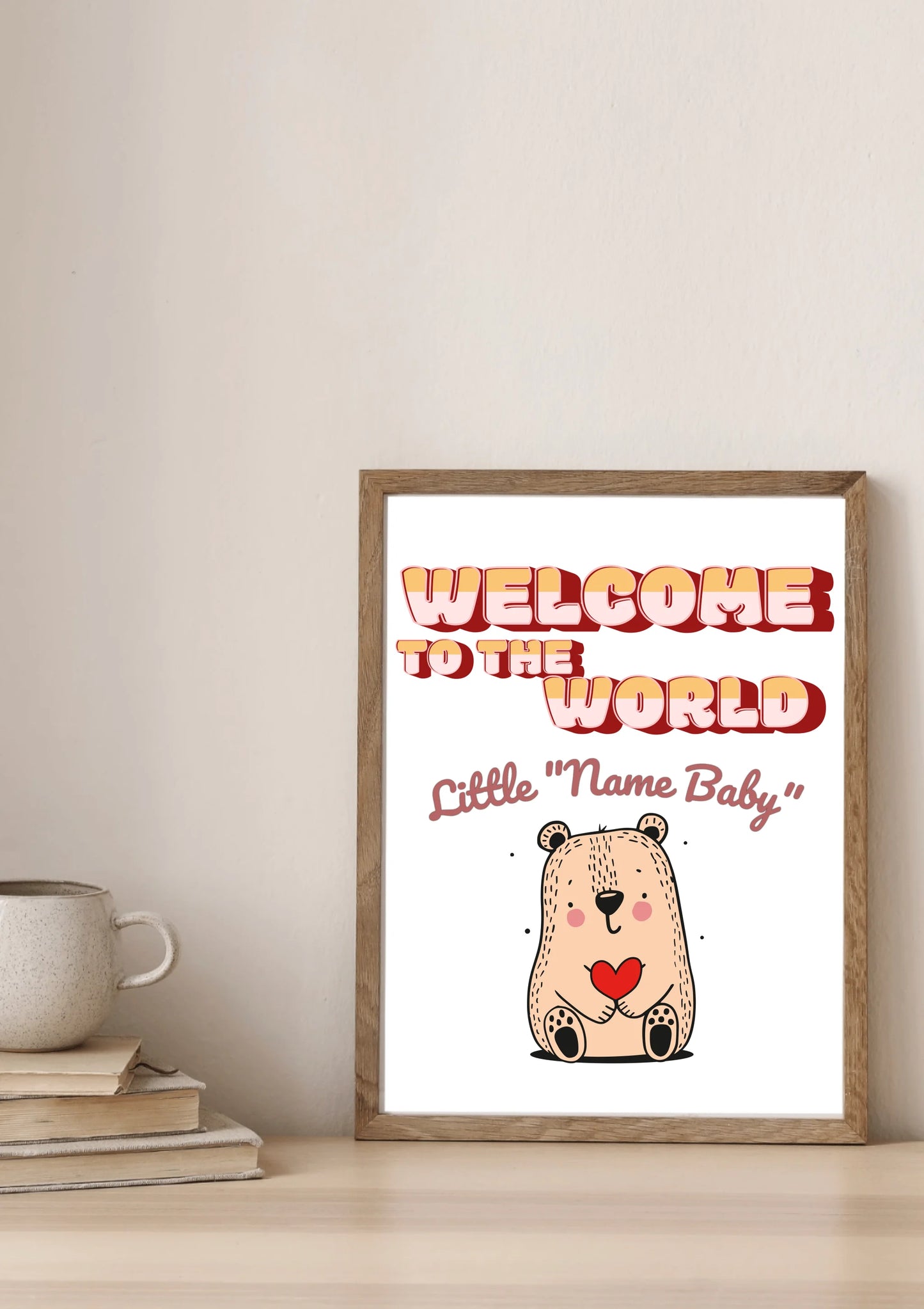 Welcome To The World Little ..._Mockup_walnut flair_Canvas