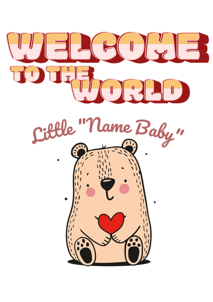 Welcome To The World Little ..._Mockup_Canvas