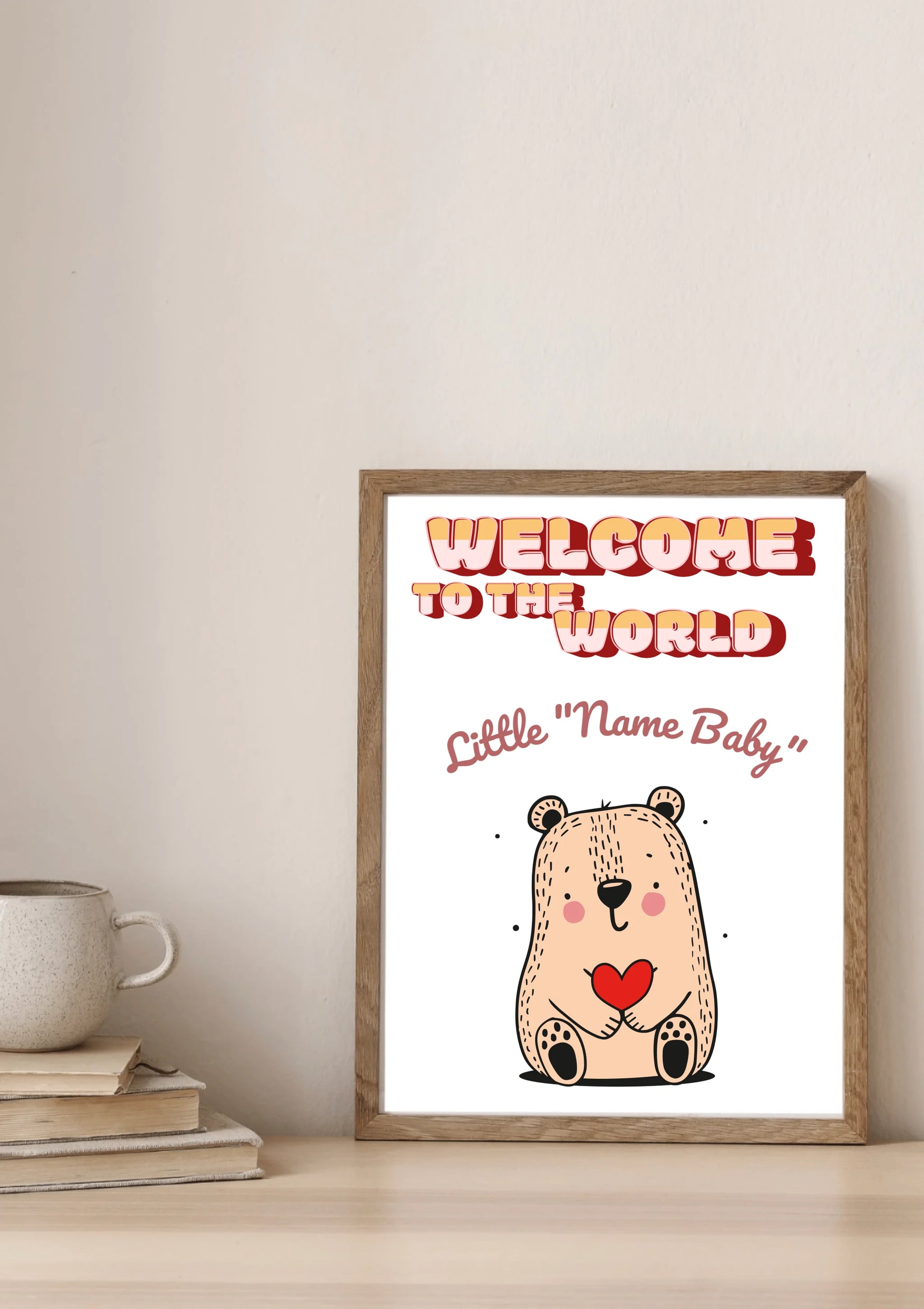 Welcome To The World Little ..._Mockup_walnut flair_Canvas